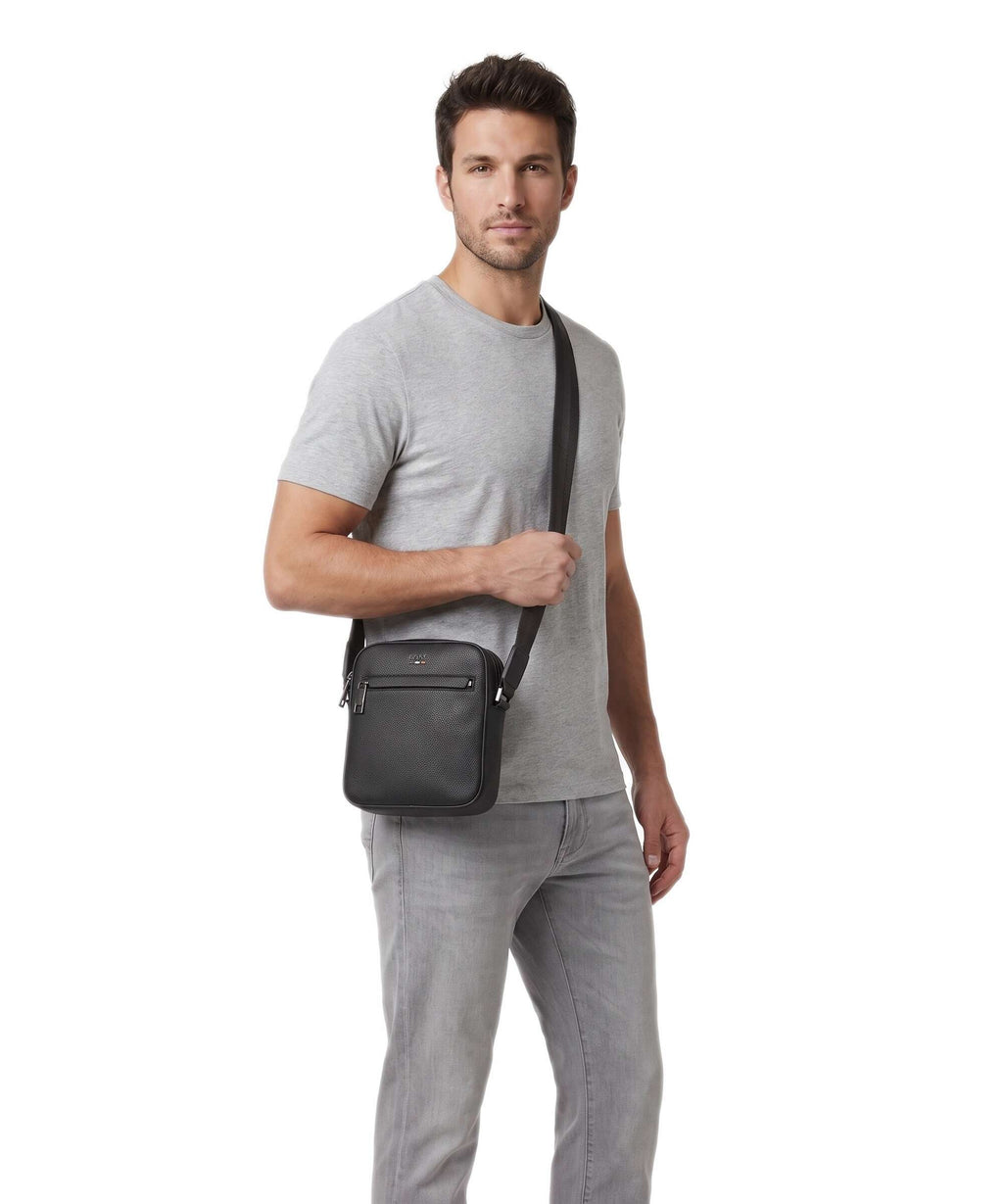 BOSS Ray Crossbody bag dark brown