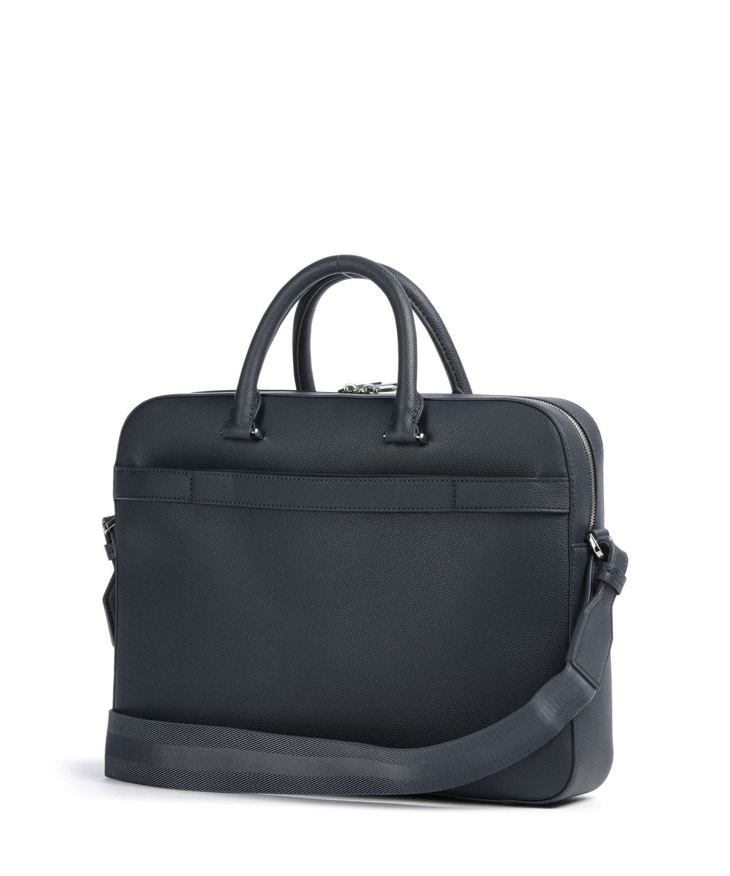 BOSS Ray Briefcase open blue