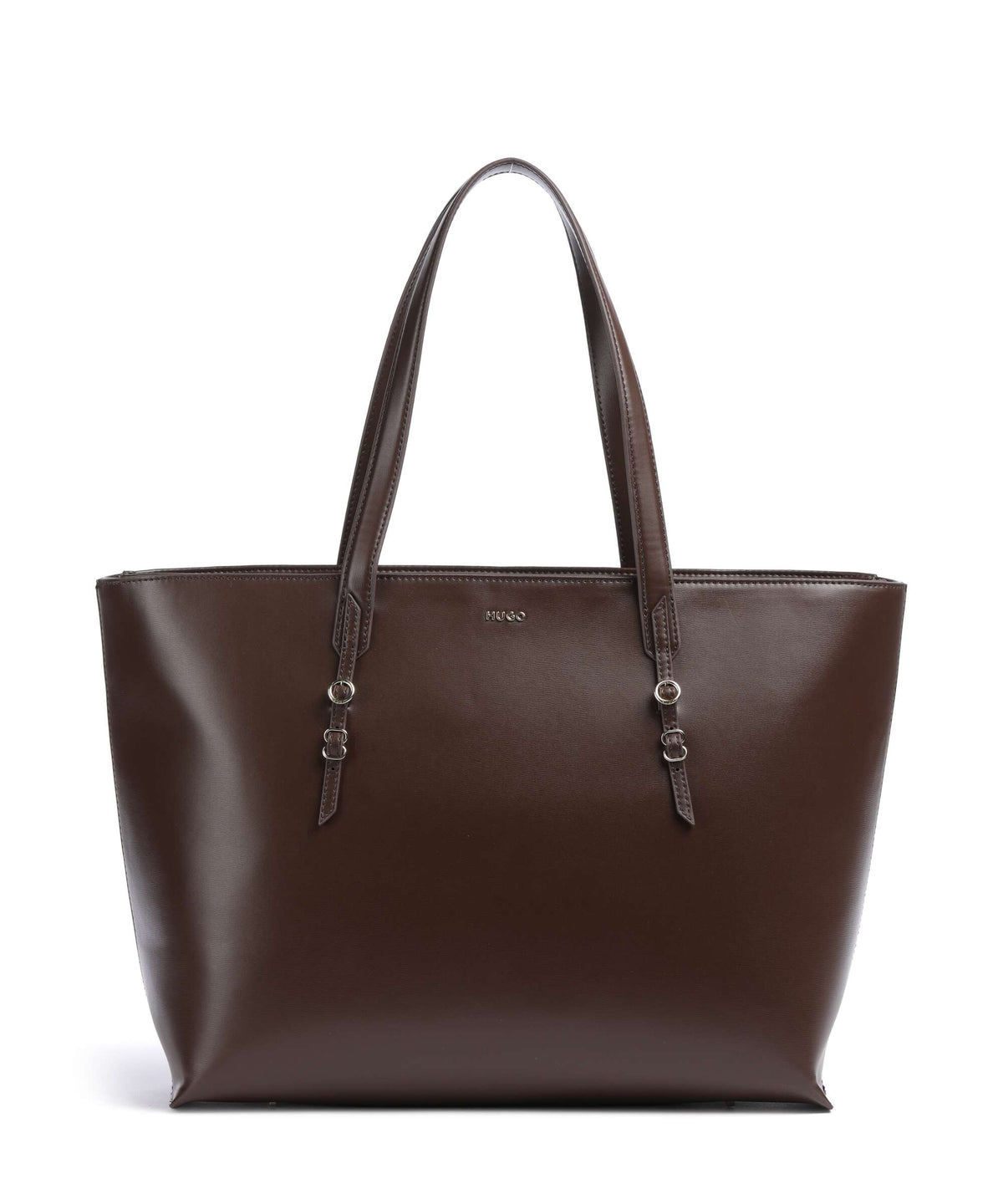 Hugo Syndra Tote bag medium brown