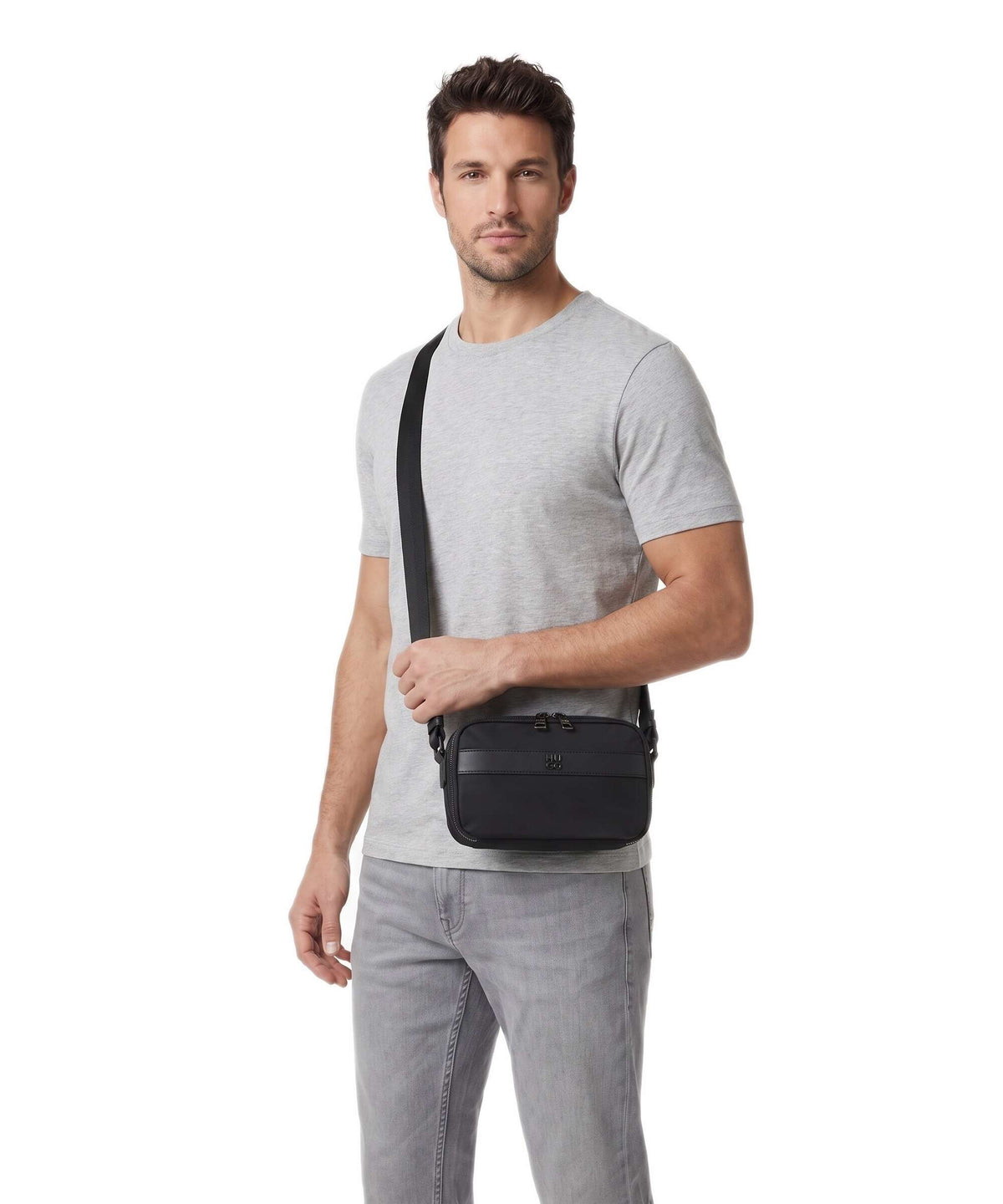 Hugo Quantic Crossbody bag black