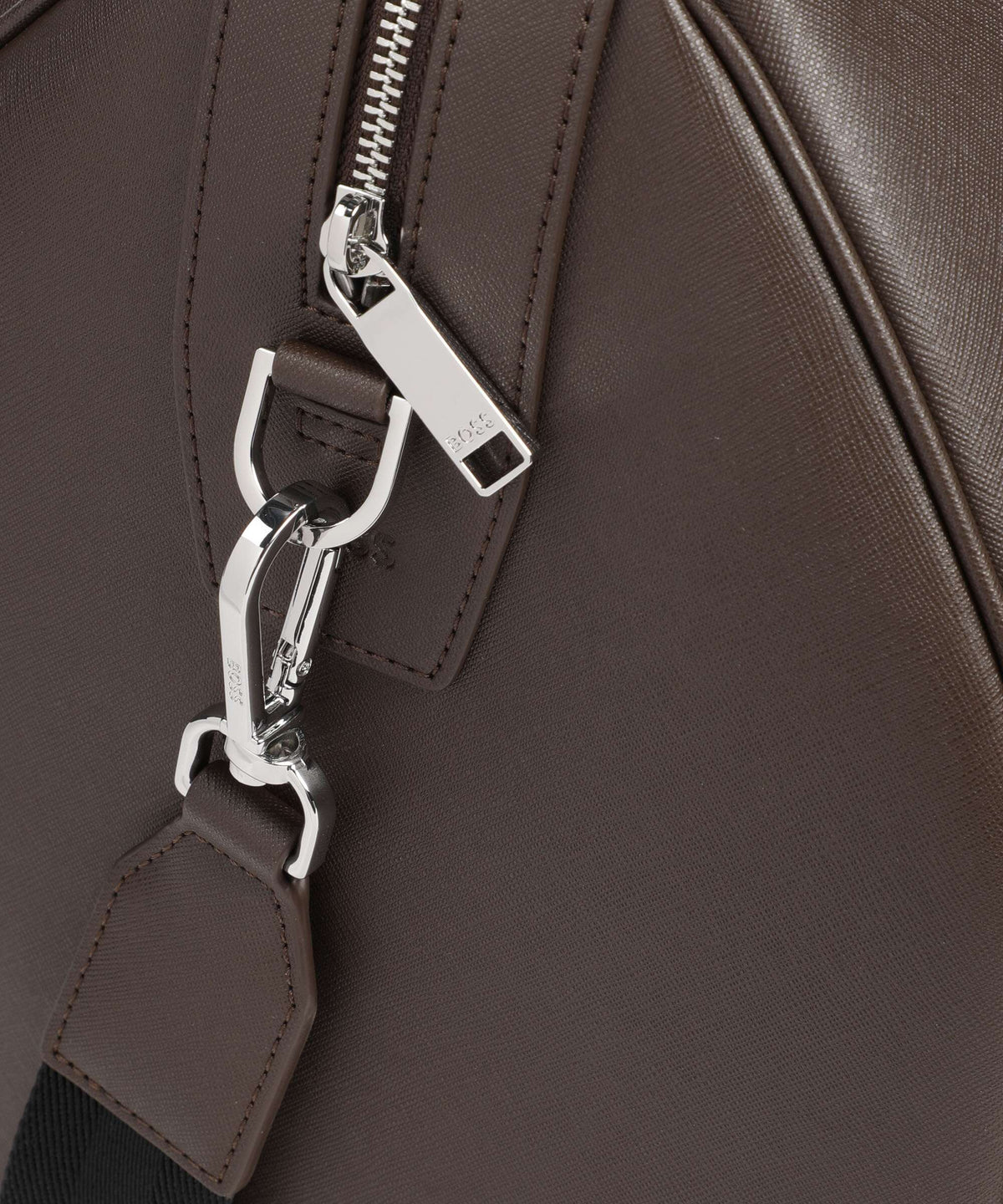 BOSS Northon Weekend bag dark brown