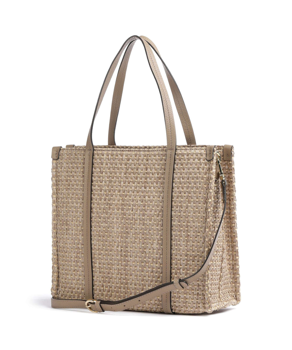 Abro Raffia Susanna Tote bag coconut
