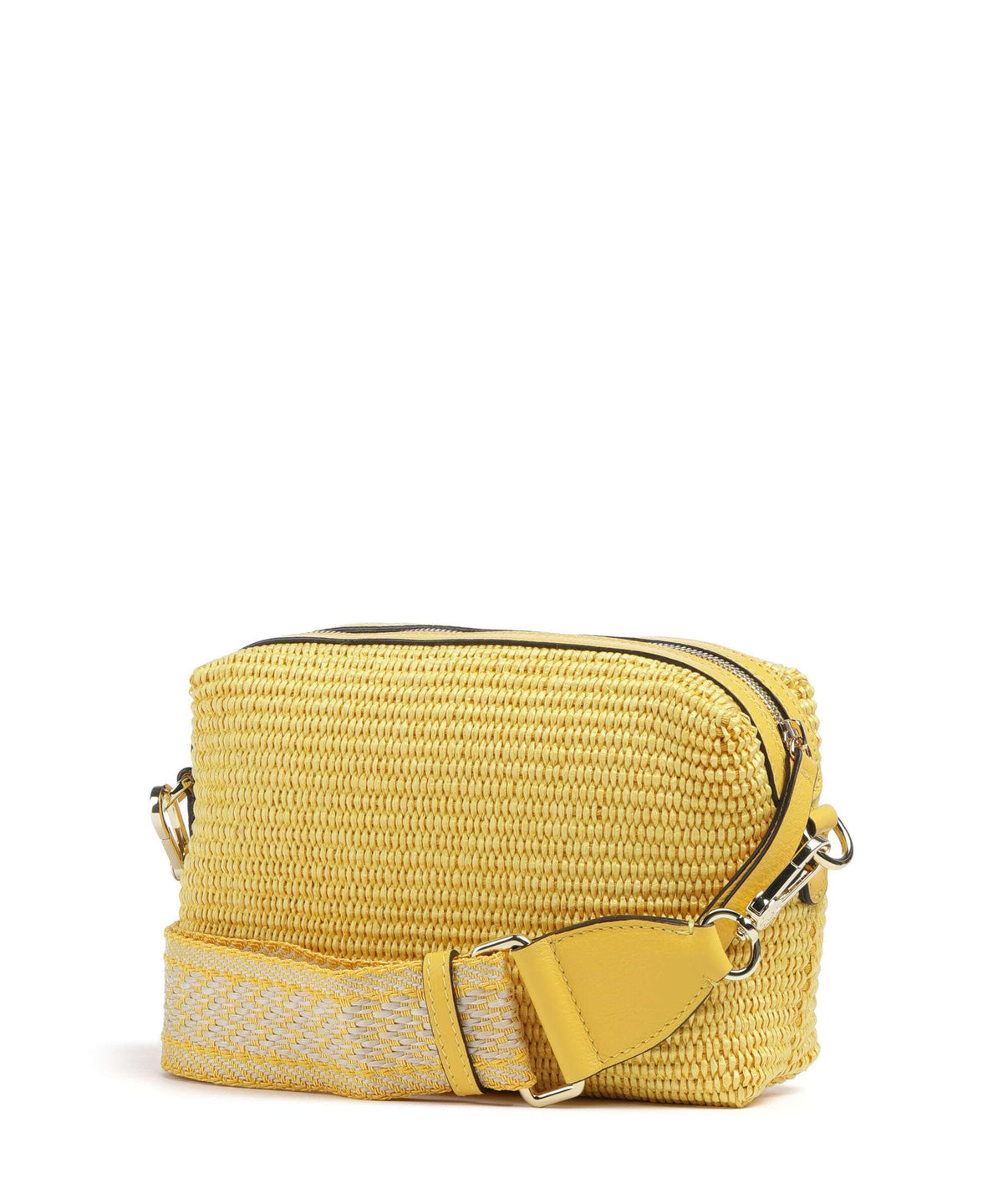 Abro Raffia Kaia Crossbody bag zabaione