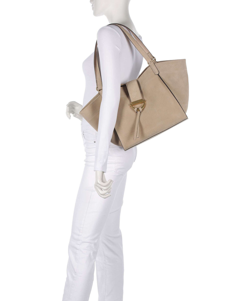 Abro Suede Temi Tote bag natural
