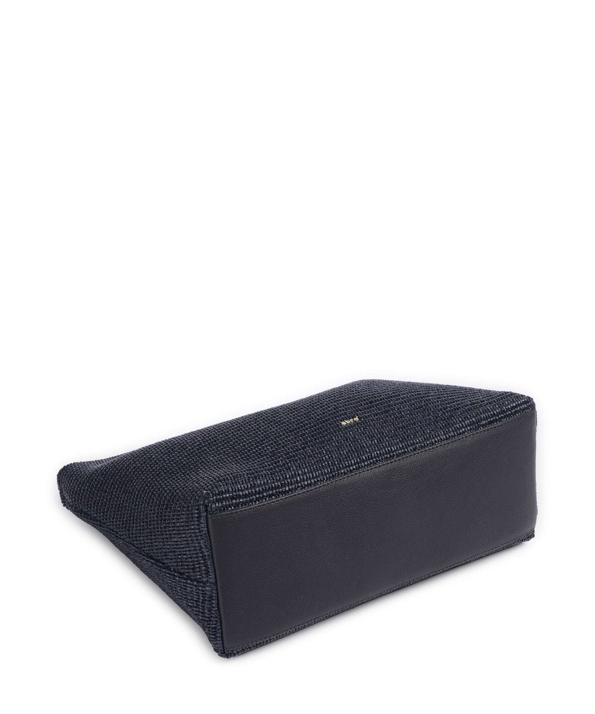 Abro Raffia Kaia Hobo bag navy