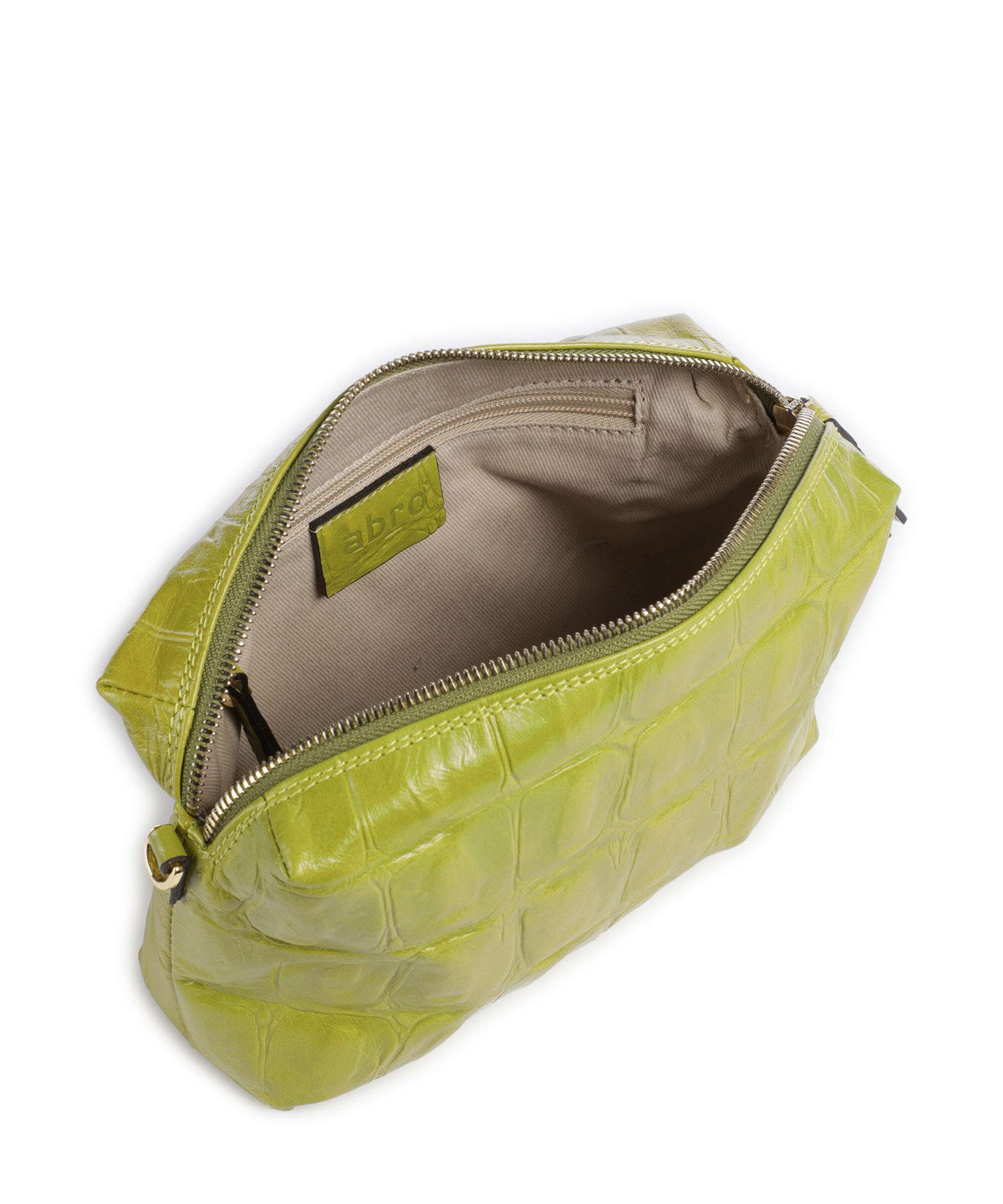 Abro Maxi Cocco Kaia Crossbody bag lime