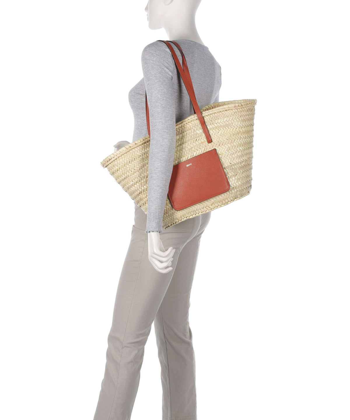 Abro Dalia Gemma Tote bag orange