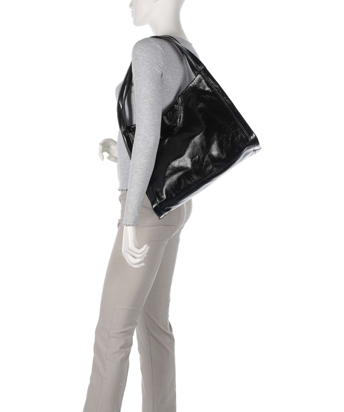 Abro Alias Soft 24H Tote bag black/nickel