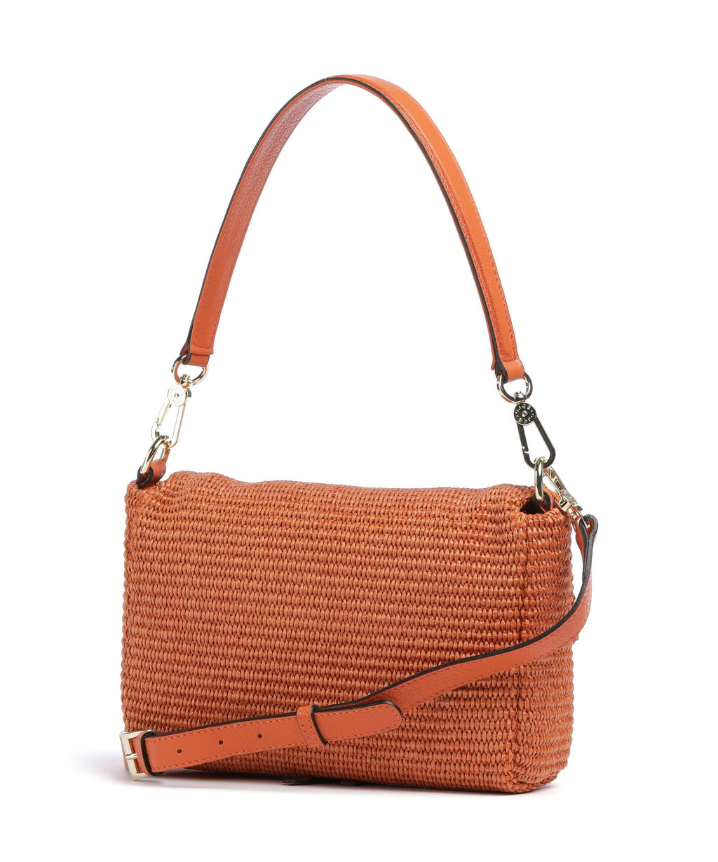 Abro Raffia Temi Shoulder bag orange