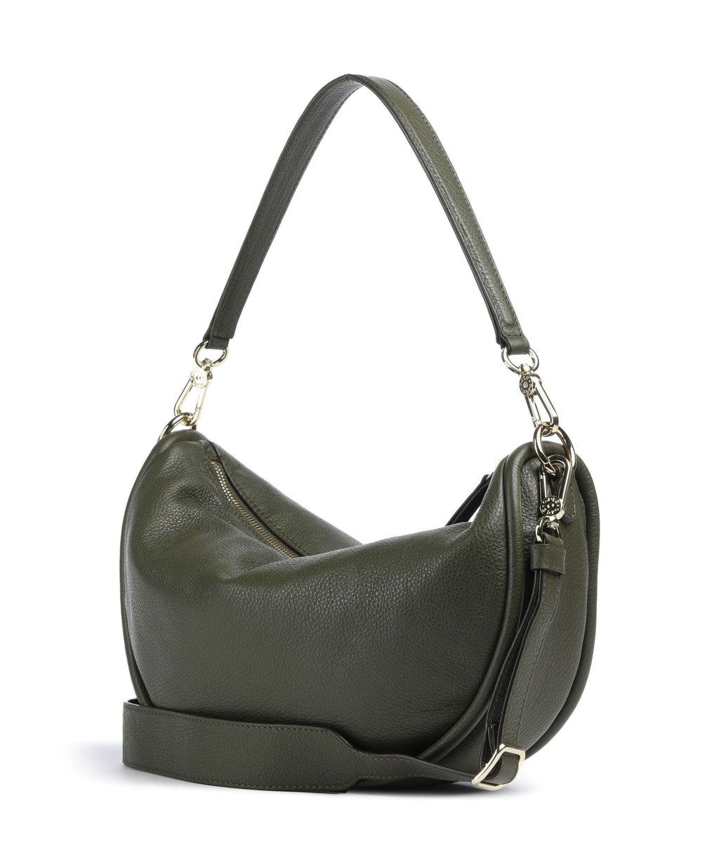 Abro Dalia Willow Hobo bag oliv