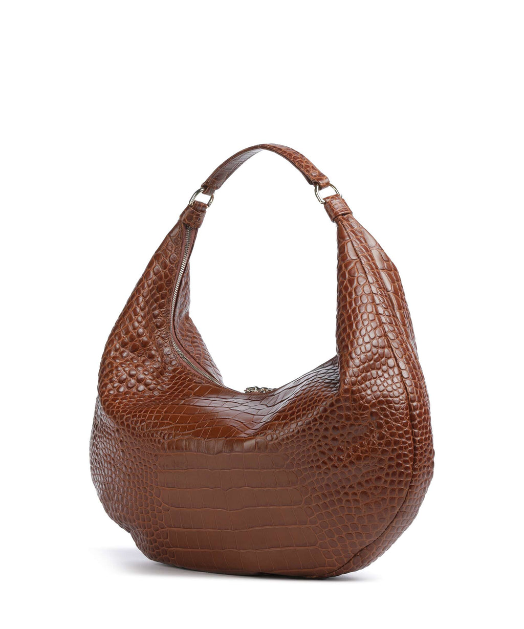 Abro Cocco Mondial Nana Big Hobo bag cuoio