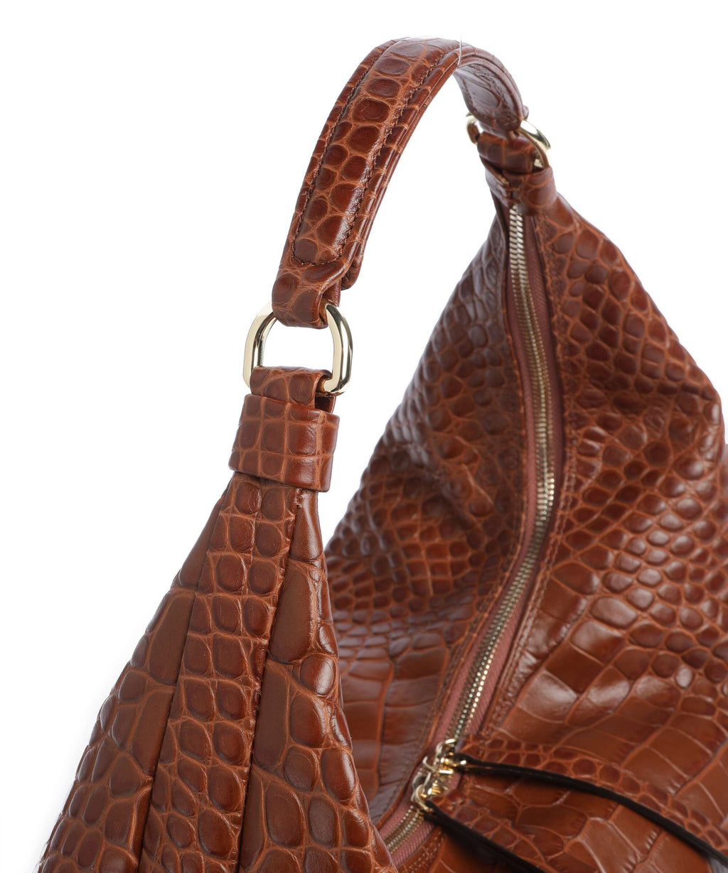 Abro Cocco Mondial Nana Big Hobo bag cuoio