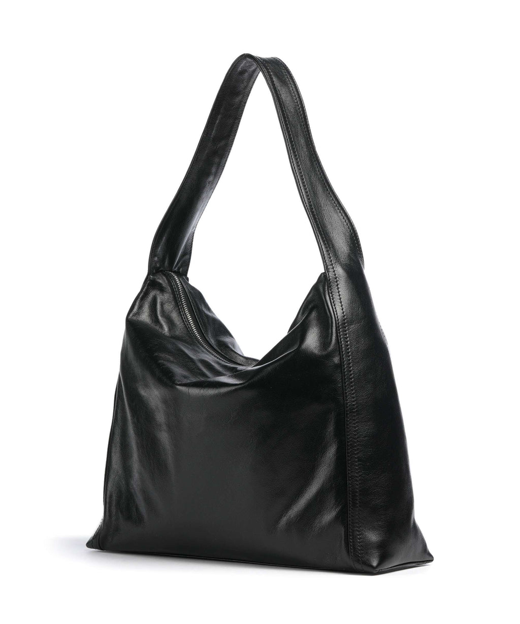 Abro Dioniso Amber Hobo bag black/nickel