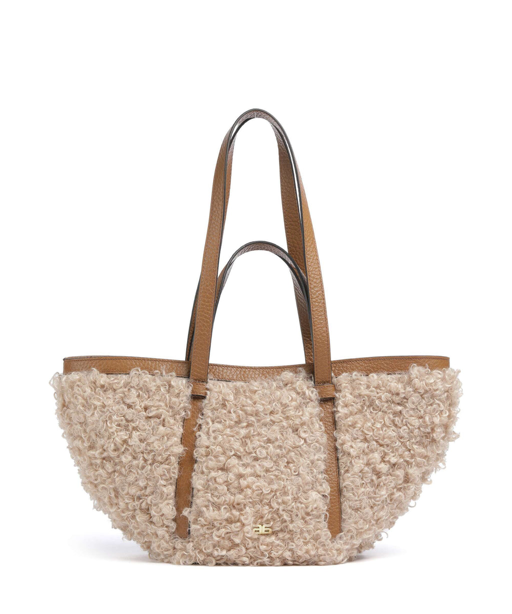 Abro Latxa Cosmo Medium Tote bag natural