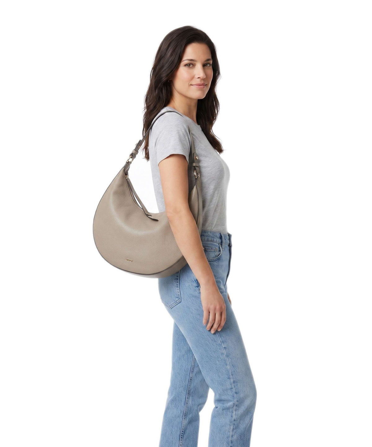 Abro Adria Lulu Small Hobo bag siena