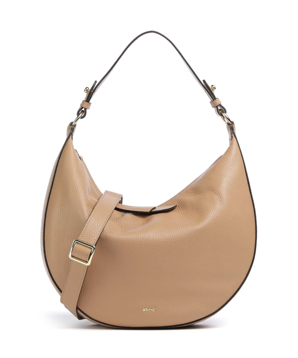 Abro Adria Lulu Small Hobo bag natural