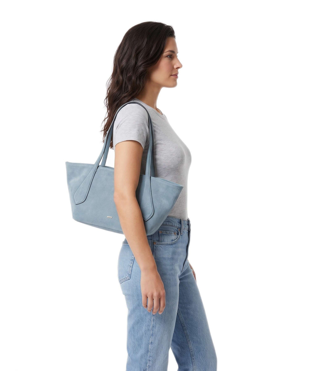Abro Suede Carina Tote bag sapphire