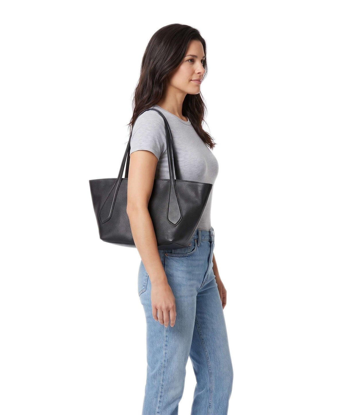Abro Agave Carina Tote bag black/nickel