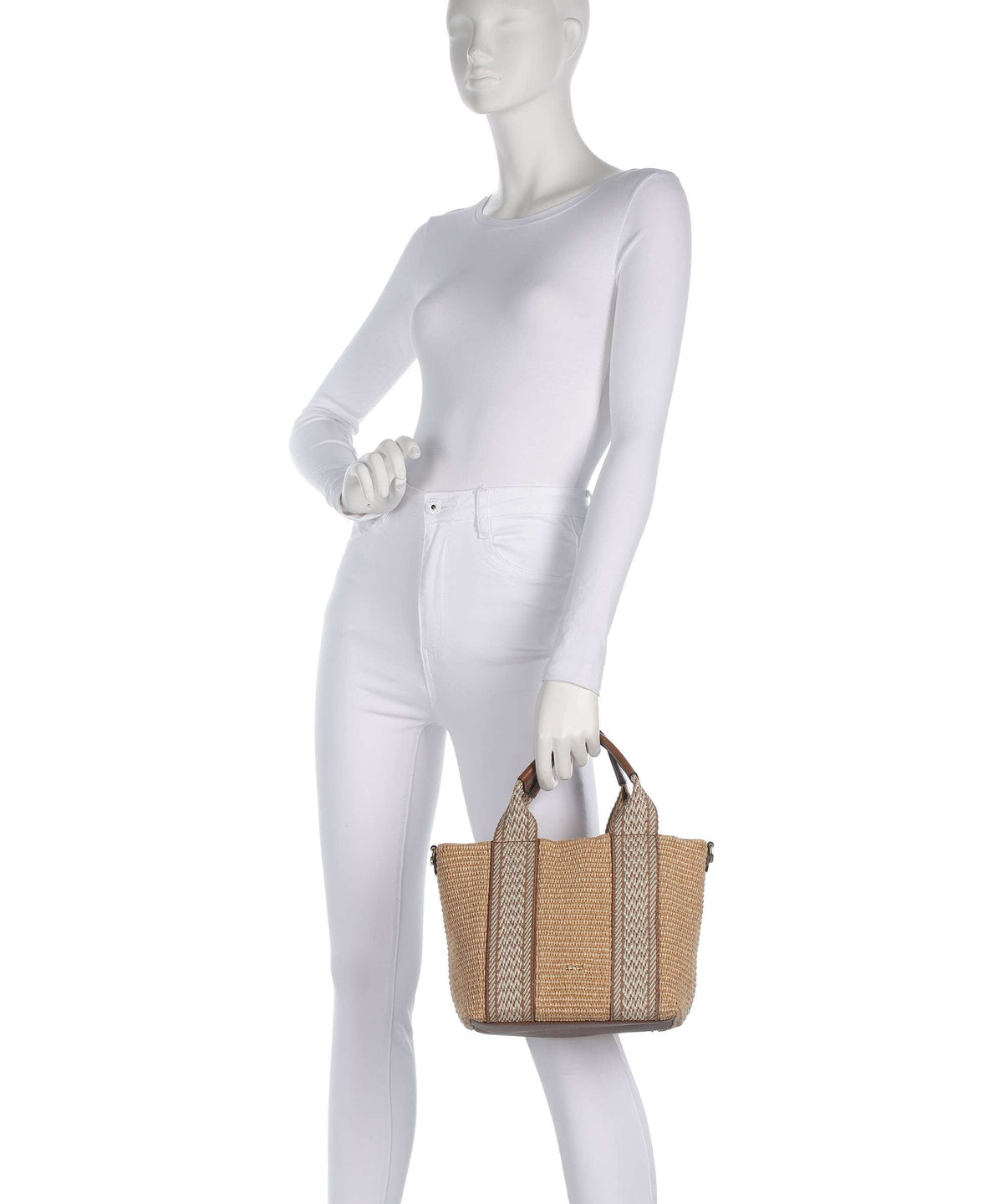 Abro Raffia Kaia Handbag natural