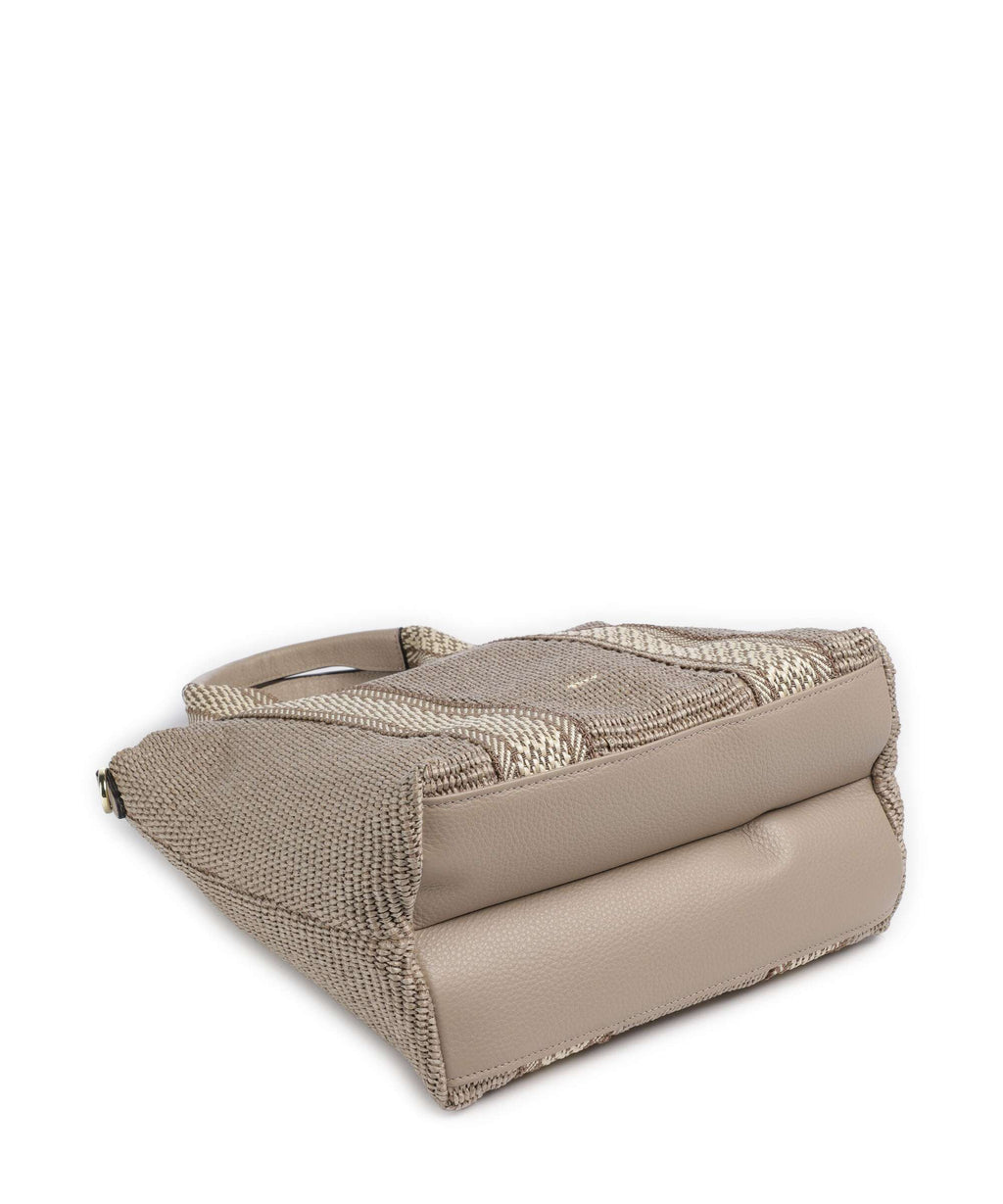 Abro Raffia Kaia Handbag siena