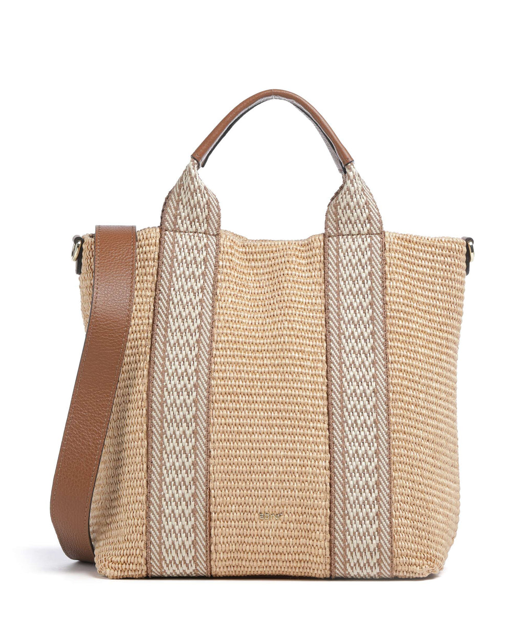 Abro Raffia Kaia Handbag natural