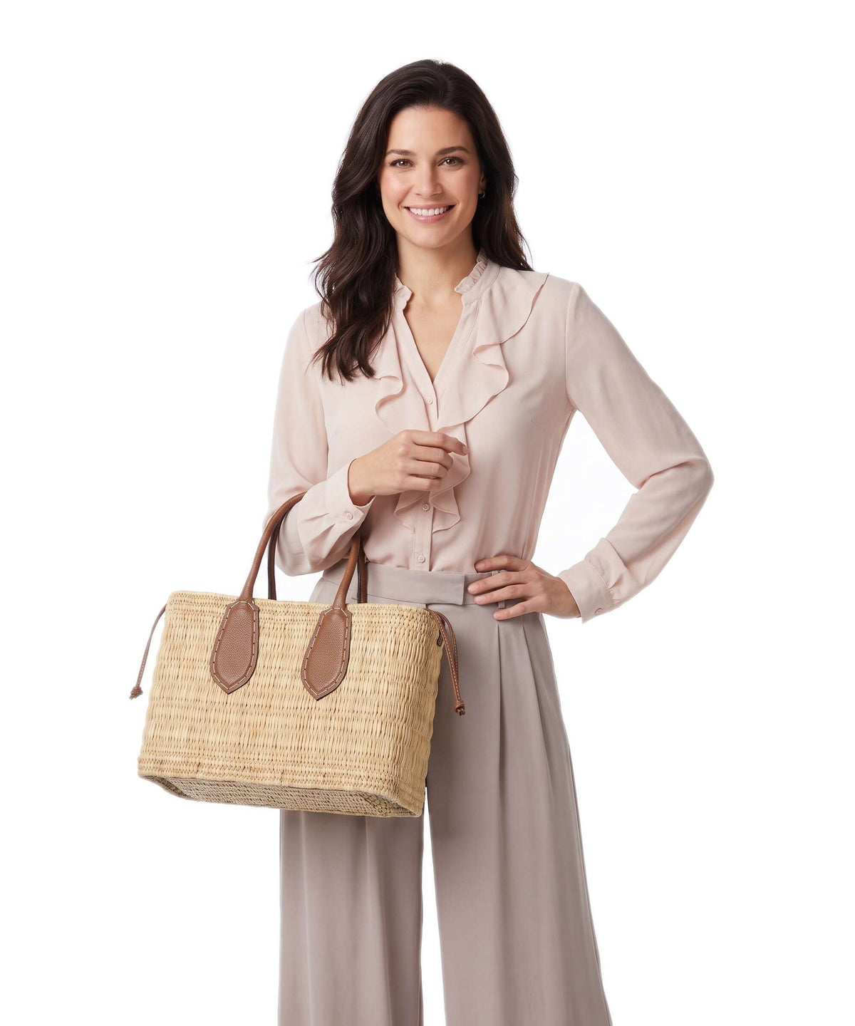 Abro Agave Marisol Tote bag caramel/cognac