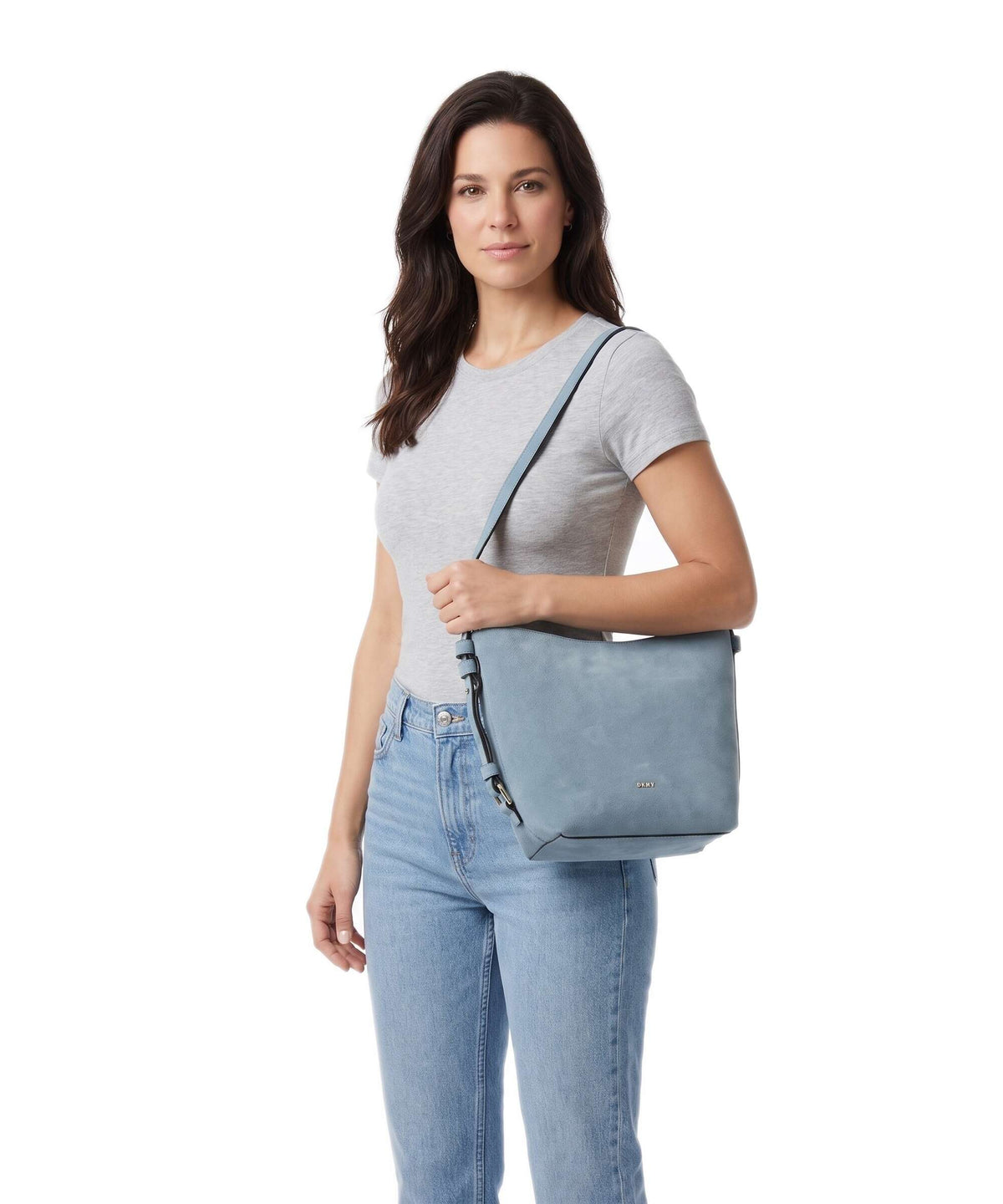 Abro Suede Cosmo Crossbody bag sapphire
