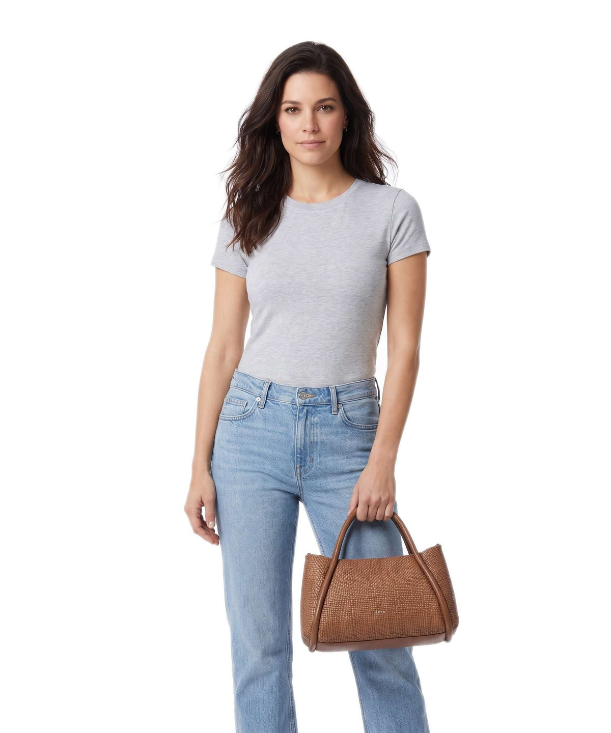 Abro Raffia Intreccio Willow Handbag caramel/cognac