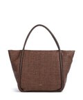 Abro Raffia Intreccio Willow Tote bag wood