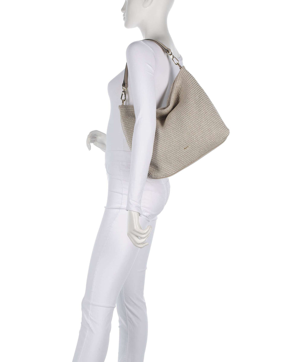 Abro Raffia Kaia Hobo bag sahara