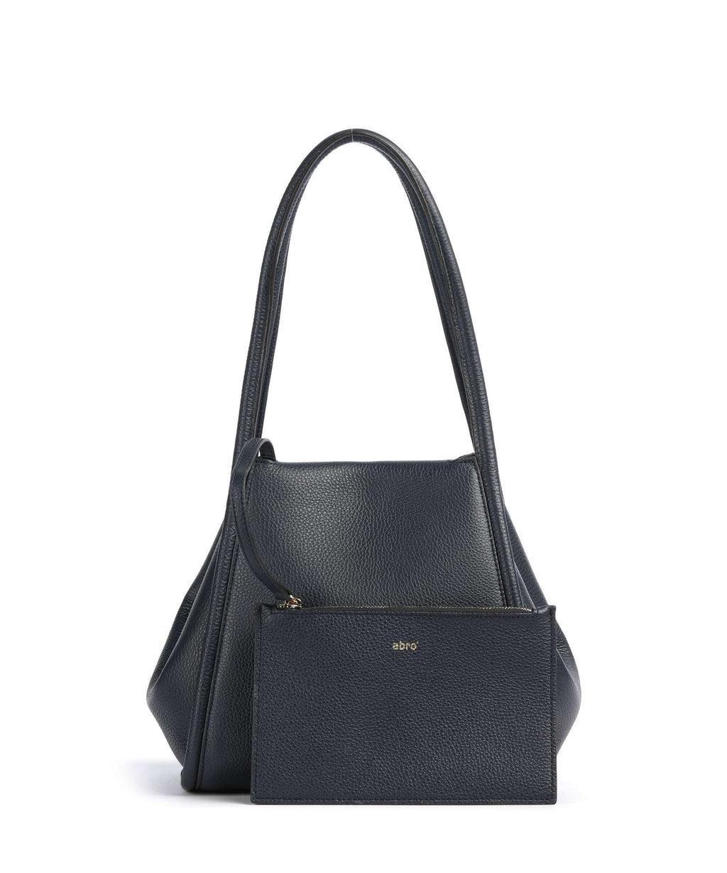 Abro Agave Willow Small Tote bag navy