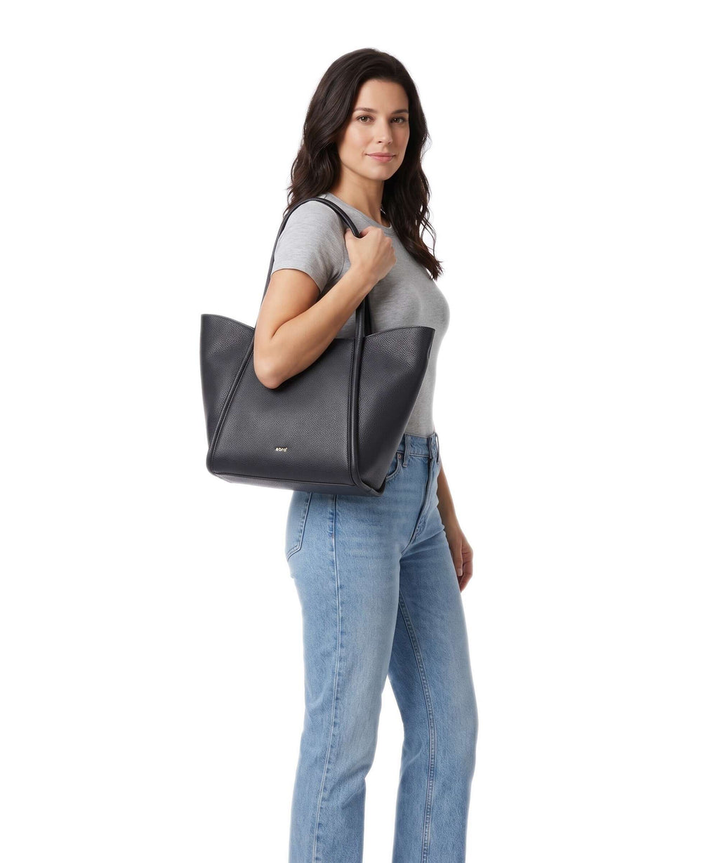 Abro Agave Willow Small Tote bag navy