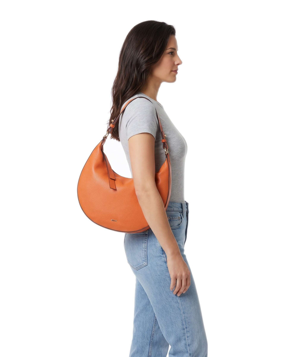 Abro Adria Lulu Small Hobo bag orange