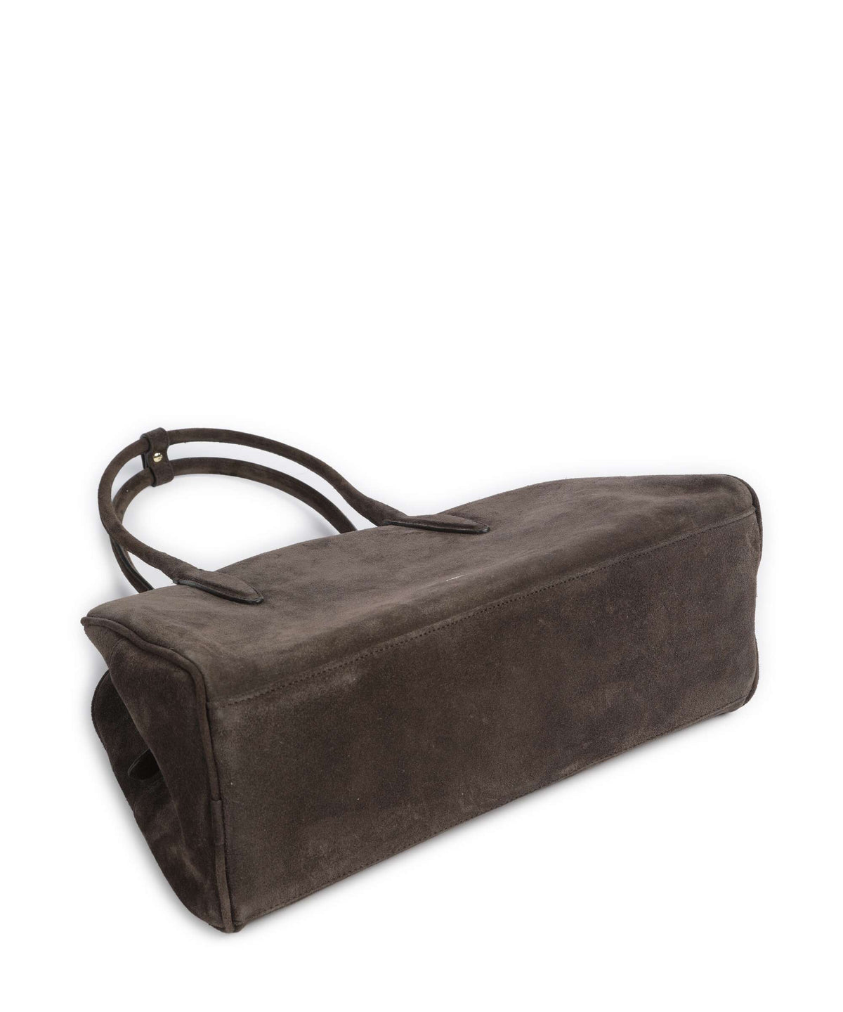 Abro Suede Amara Shoulder bag dark brown