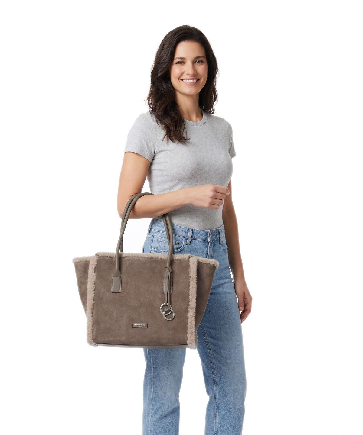 Marc O'Polo Gloria M Tote bag faded brown
