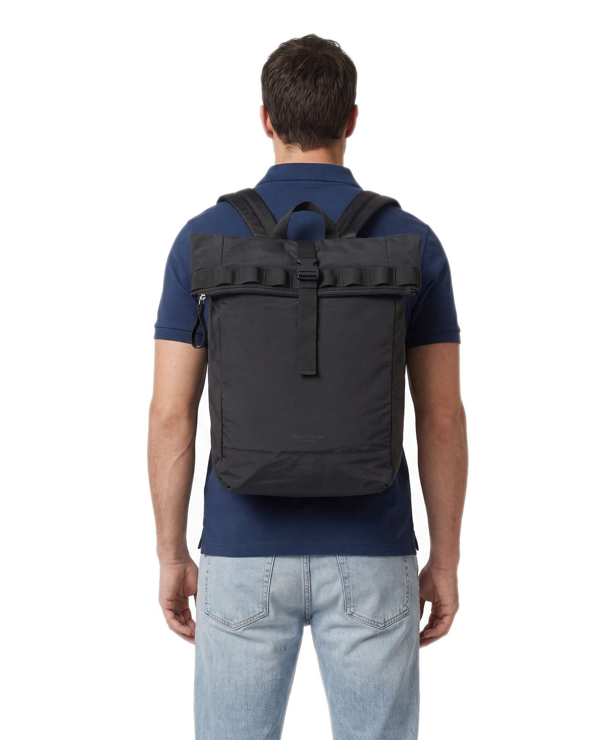 Marc O'Polo Larry M Rolltop backpack broken graphite