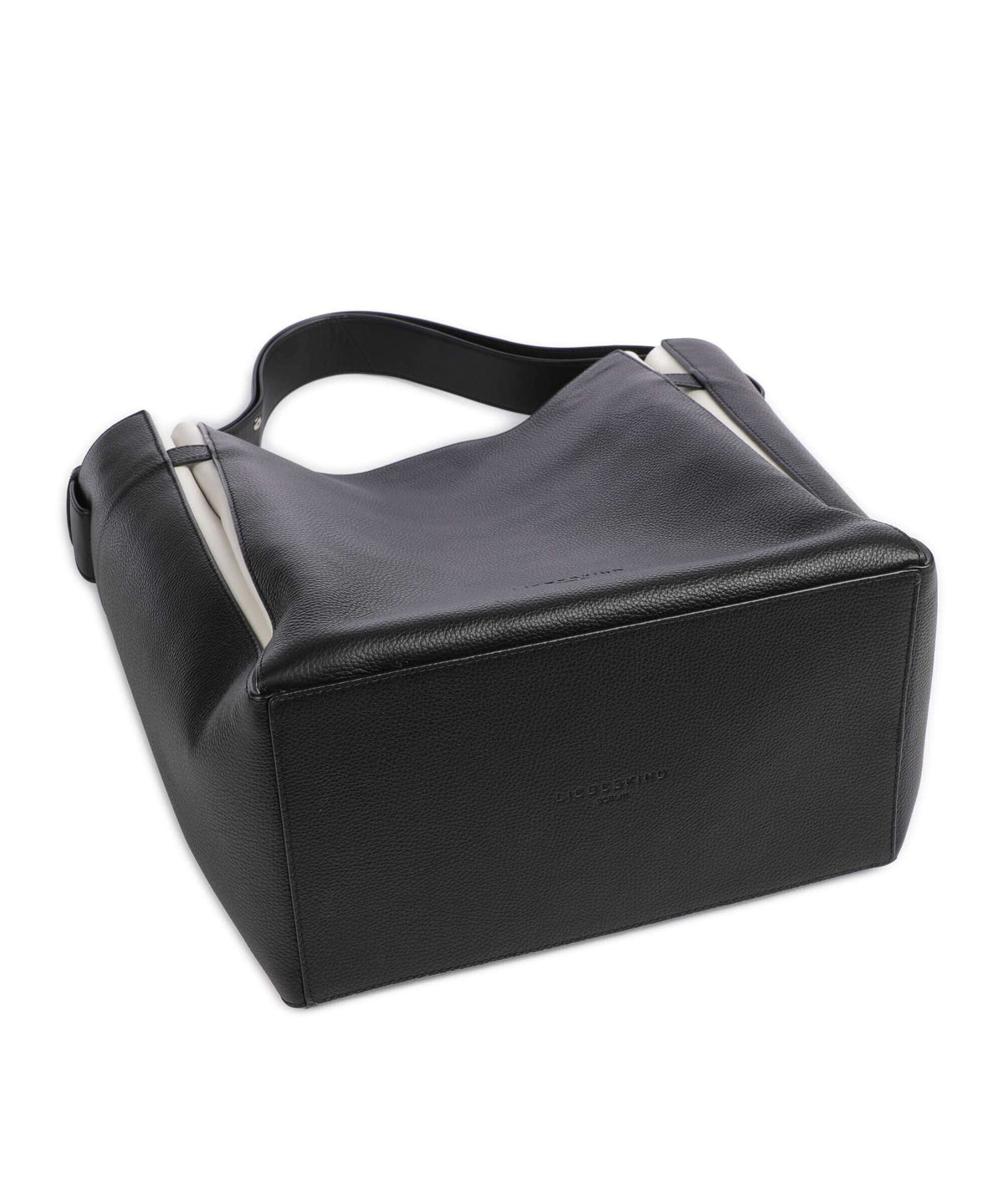 Liebeskind Hilla Small Pebble L Hobo bag black