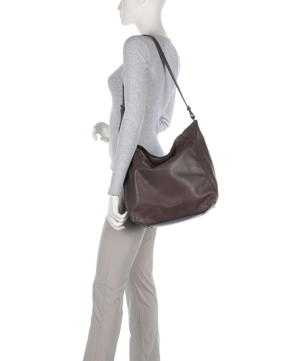 Liebeskind Chudy Sheep Natural L Hobo bag light truffel