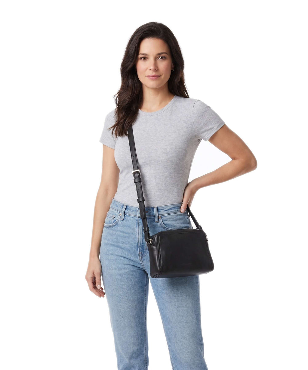 Liebeskind Chudy Sheep Natural S Crossbody bag black