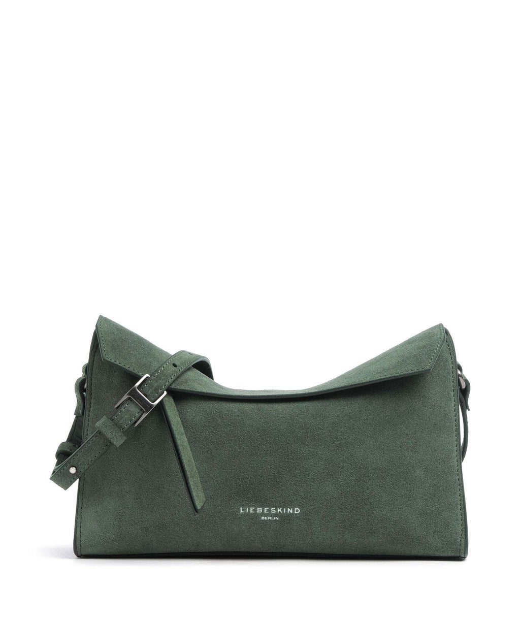 Liebeskind Lora Suede S Crossbody bag cypress green