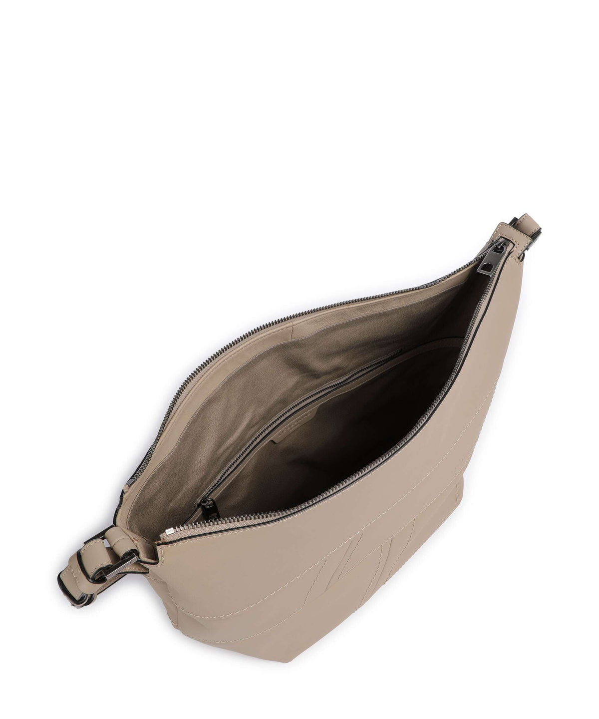 Liebeskind Edda Calf Optic M Hobo bag stone
