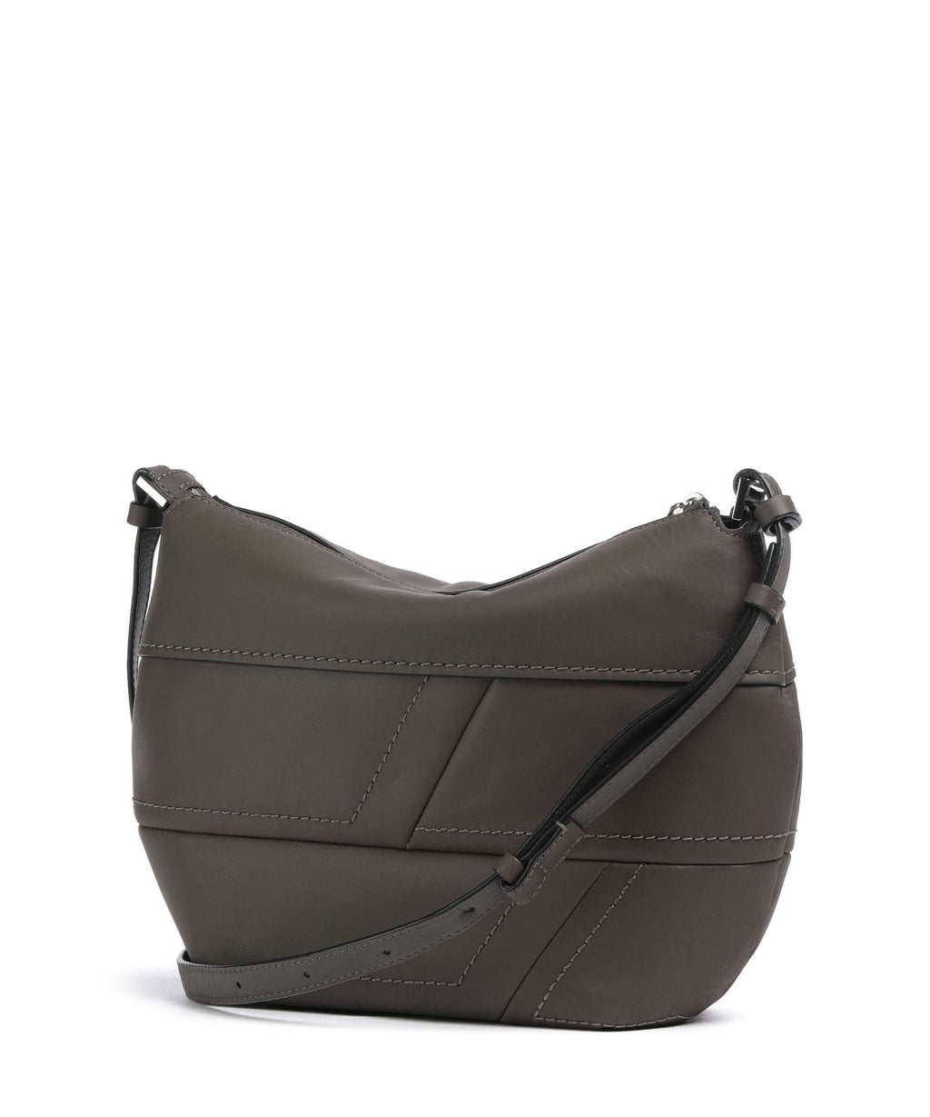Liebeskind Edda Calf Optic S Crossbody bag dark grigio