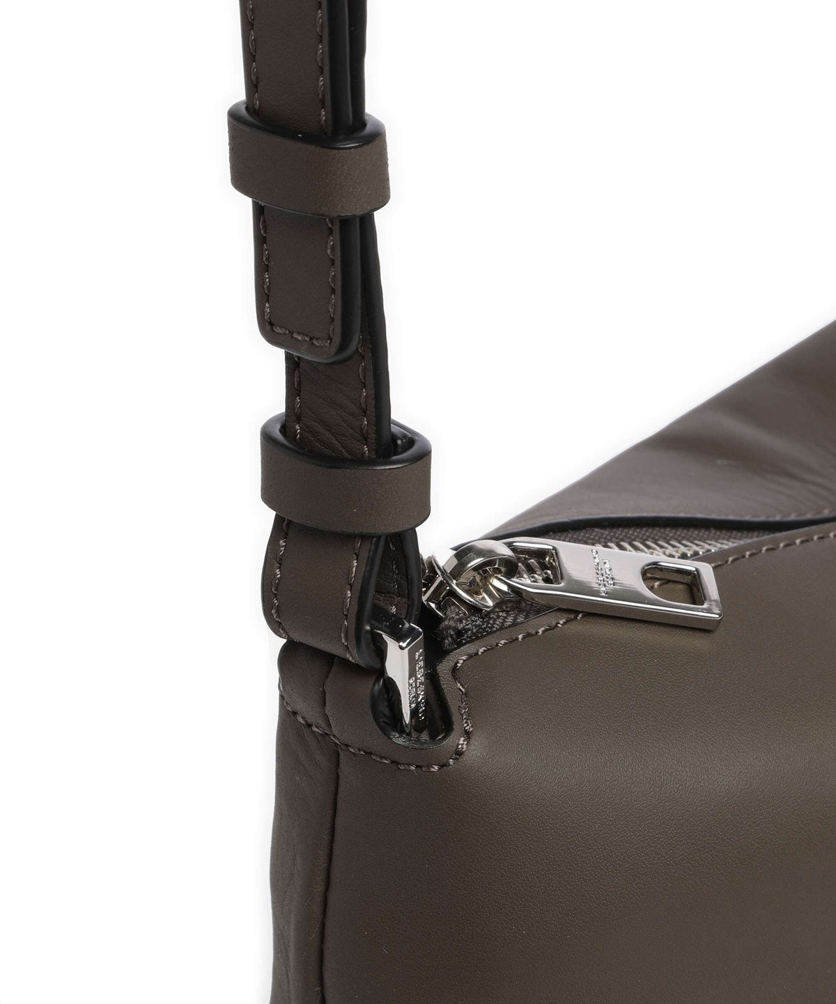 Liebeskind Edda Calf Optic S Crossbody bag dark grigio