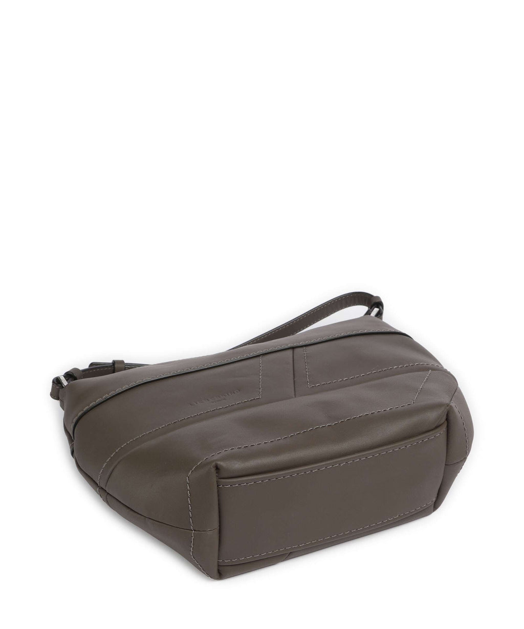 Liebeskind Edda Calf Optic S Crossbody bag dark grigio