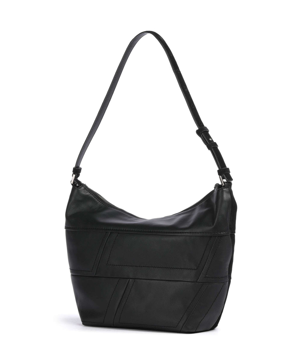 Liebeskind Edda Promo Suede M Hobo bag black
