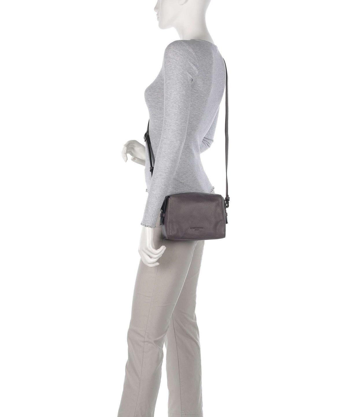Liebeskind Lou 2 3D Leather S Crossbody bag iron