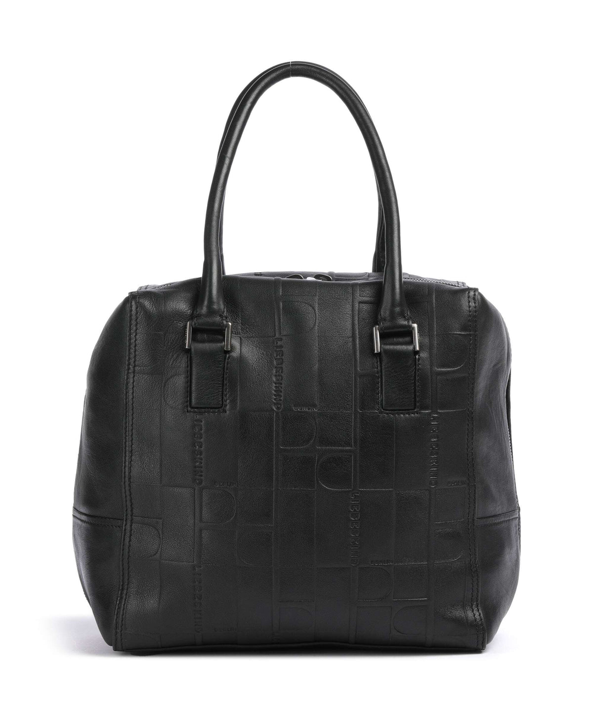 Liebeskind Kayla Monogram Sheep Natural M Handbag black