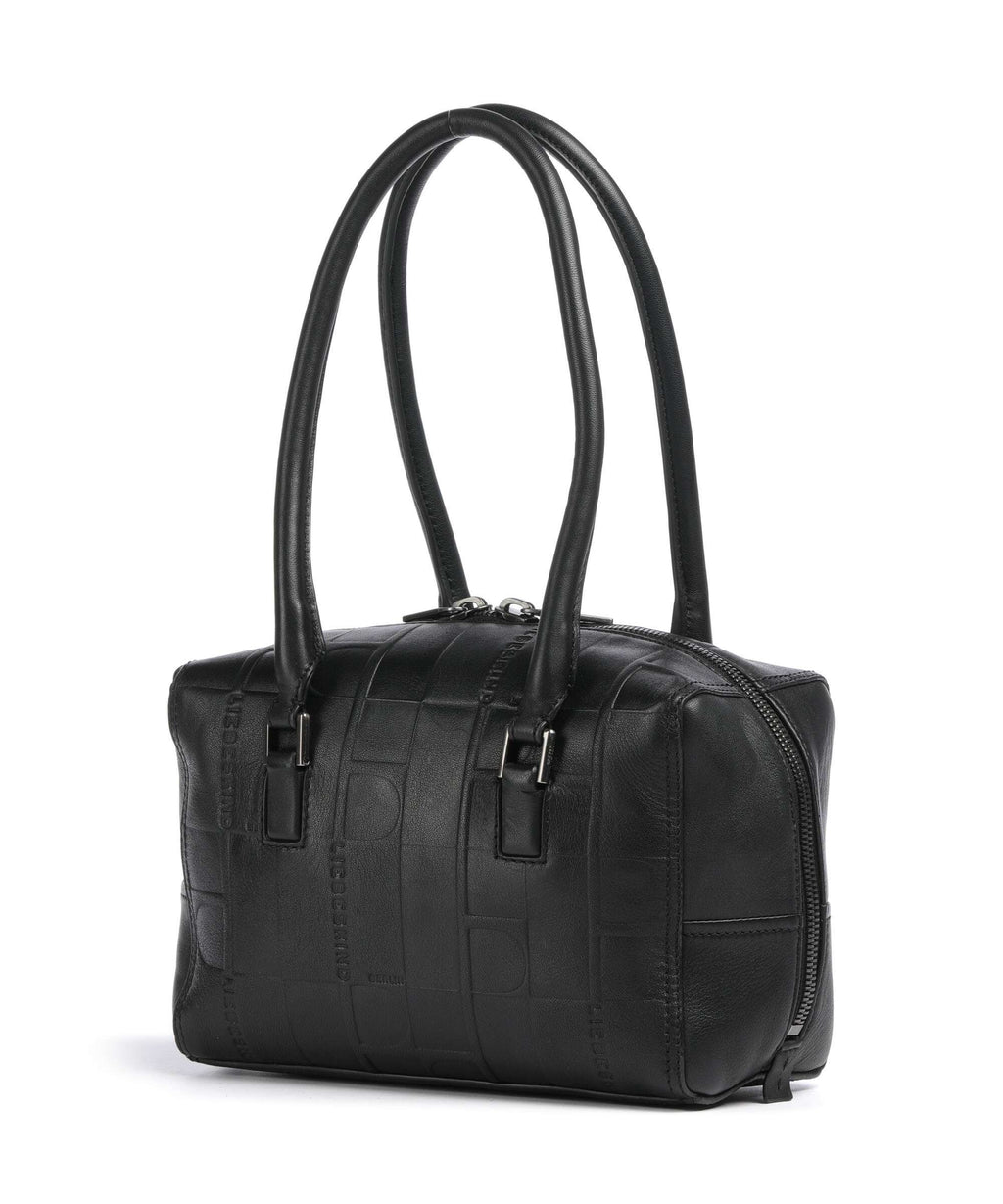 Liebeskind Kayla Monogram Sheep Natural S Shoulder bag black