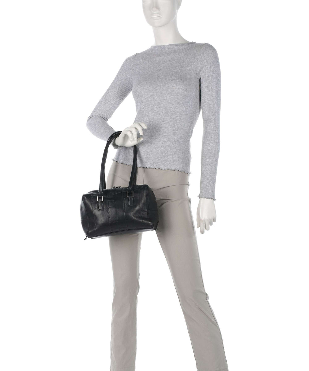 Liebeskind Kayla Monogram Sheep Natural S Shoulder bag black
