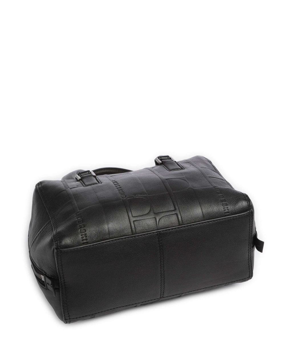 Liebeskind Kayla Monogram Sheep Natural S Shoulder bag black